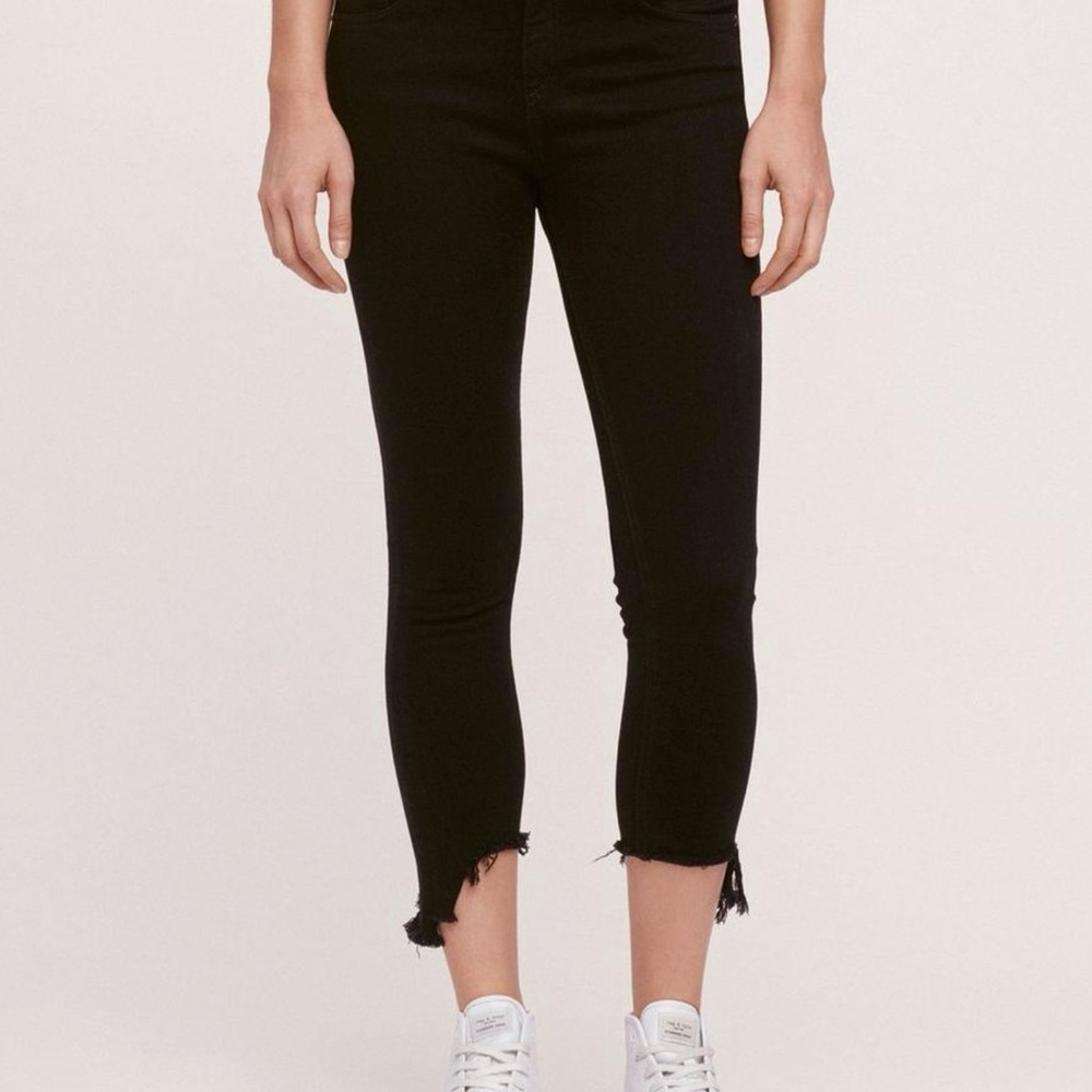 Rag and Bone high rise ankle skinny